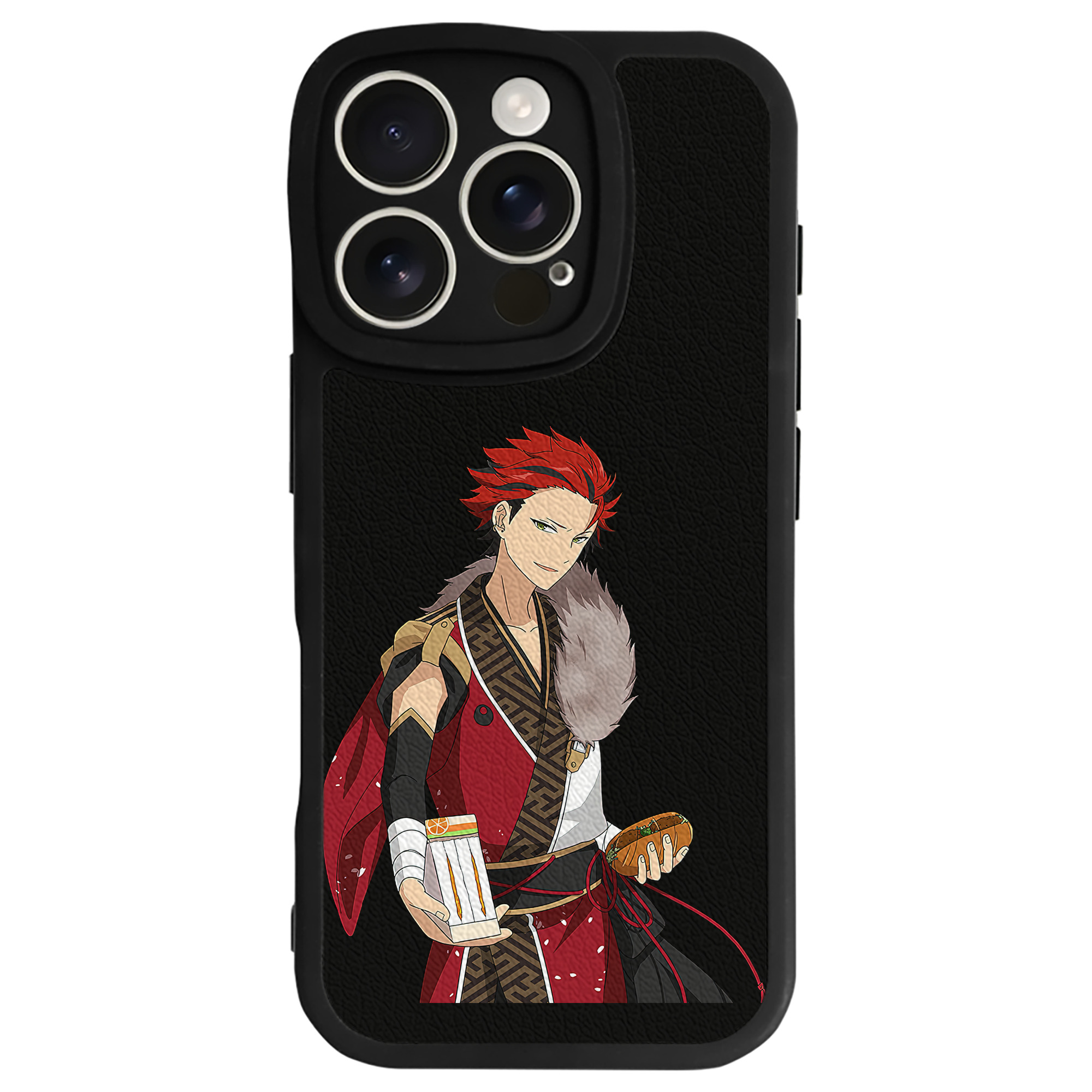 （画像用） あんさんぶるスターズ! Ensemble Stars 【iPhone 16シリーズ対応】シリコンスマホケース（レザー調） 材質：シリコン